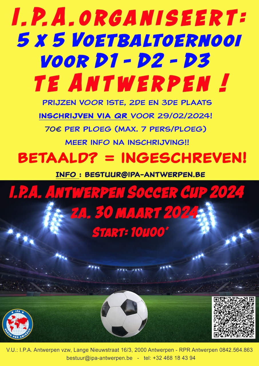 IPA Antwerpen Soccer Cup 2024 Nl 
